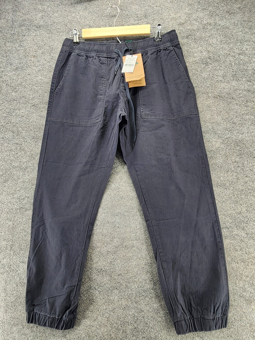 Stillwater Supply Co Pants Mens Medium Jogger Tapered Gray Drawstring